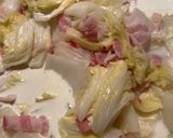 白菜とベーコンのクリーム煮作り方3写真