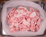 豚バラなすとキャベツのおかかポン酢炒め🍚作り方1写真
