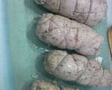 鶏ハムラーメン作り方1写真