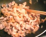 簡単手抜き~大根と豚肉の和風しょうゆ炒め作り方2写真