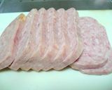 簡単♪朝食にも♪スパムにぎり作り方1写真