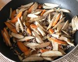 メインになるきんぴら～カレー味～作り方4写真