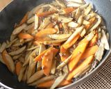 メインになるきんぴら～カレー味～作り方5写真