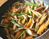 メインになるきんぴら～カレー味～作り方6写真