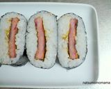 簡単♪朝食にも♪スパムにぎり作り方7写真