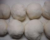 炊飯器で発酵パン（サラミマヨチーズ）作り方2写真