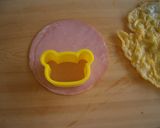 ★リラックマしーる(≖益≖)♡キャラ弁★作り方1写真