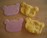 ★リラックマしーる(≖益≖)♡キャラ弁★作り方2写真