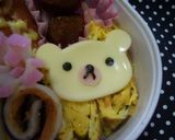 ★リラックマしーる(≖益≖)♡キャラ弁★作り方4写真