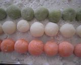 レンジでベジタブル三色団子作り方7写真