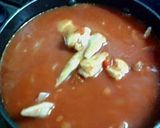絶品！鶏肉のトマトクリームソースがけご飯作り方5写真