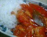 絶品！鶏肉のトマトクリームソースがけご飯作り方8写真