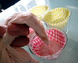 米粉でもちもち☆レンジでイチゴ蒸しパン作り方3写真