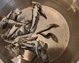 生わかめの味噌汁（煮干し出汁から）作り方3写真
