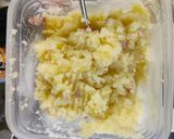 レンジで簡単、サワークリームポテトサラダ作り方6写真