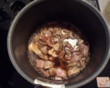 ベーコンとまいたけの和風あんかけパスタ作り方5写真