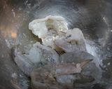 薬膳ノススメ！プリッっと、海老チーズ春巻作り方1写真