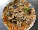 クリーミー味噌キムチ味回鍋肉青椒肉絲風作り方17写真