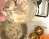 とっても柔らか♪　鶏と根菜の味噌仕立て作り方2写真