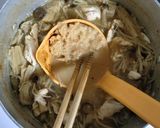 鶏ささみ肉と 白滝 エノキの ごま味噌煮✿作り方9写真