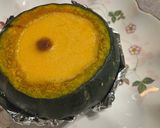 丸ごとかぼちゃのプリン作り方6写真