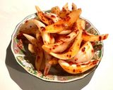 甘辛が癖になる新玉ねぎキムチ🧅作り方4写真