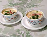 簡単！冷凍エビ と家にある材料で茶碗蒸し作り方7写真