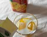 可愛い💕タピオカ🧋マンゴーミルク🥭🥛作り方4写真