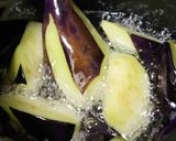 茄子みそ煮込み青唐辛子添え作り方1写真