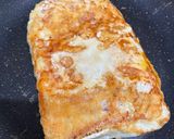 豆乳(牛乳)と卵で簡単！香ばしハムチーズトースト作り方6写真