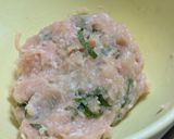作り置きにも！大葉の鶏つくね作り方3写真