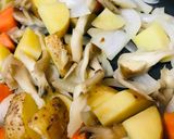コロコロ野菜の狩人風ショートパスタ作り方1写真