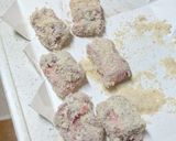 チーズがとろ〜🎵豚こま肉巻きチーズ作り方2写真