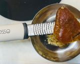 自家製真子カラスミでペペロンチーノパスタ作り方2写真