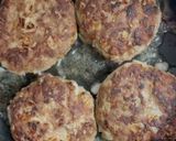 紫もち麦プチコさん入りハンバーグ作り方7写真