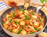 豚肉と厚揚げのキムチピーマン炒め作り方4写真
