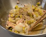ヘルシー茹で白菜のツナポンあえ作り方2写真