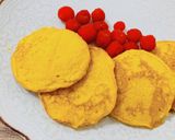 かぼちゃパンケーキ 材料3つ 早ワザ作り方4写真