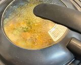 白菜と油揚げの卵とじ作り方6写真