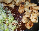 鶏むね肉のごまチーズ甘酢合え作り方5写真