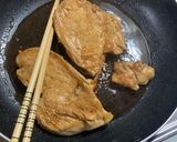 胸肉で照り焼きチキン作り方3写真