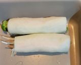簡単お弁当♪ウインナーとかいわれの春巻き作り方3写真