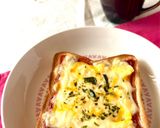 簡単朝ごはん★スクランブルエッグトースト作り方8写真