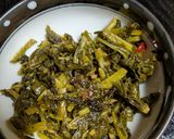 大根葉の漬物の辛子高菜炒め風作り方4写真
