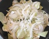 キャベツと豚バラ肉の味噌バター蒸し作り方6写真
