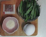 ニラ玉スープ【腸活レシピ】作り方1写真