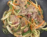 下味冷凍で時短！牛肉と野菜のプルコギ風作り方5写真