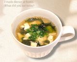 【5分で作れる】豆腐とわかめの中華スープ作り方5写真