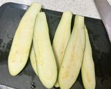 なすベーコン巻き♪トマトソースチーズ焼き作り方1写真