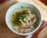 とろろ昆布と梅ささみの煮麺作り方5写真